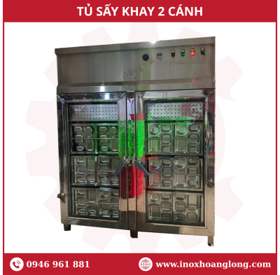 Tủ Sấy Khay 2 Cánh