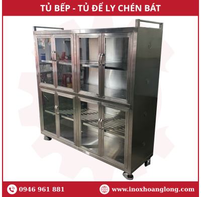 Tủ Bếp - Tủ Để Ly Chén Bát