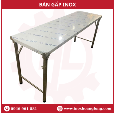 Bàn Gấp Inox